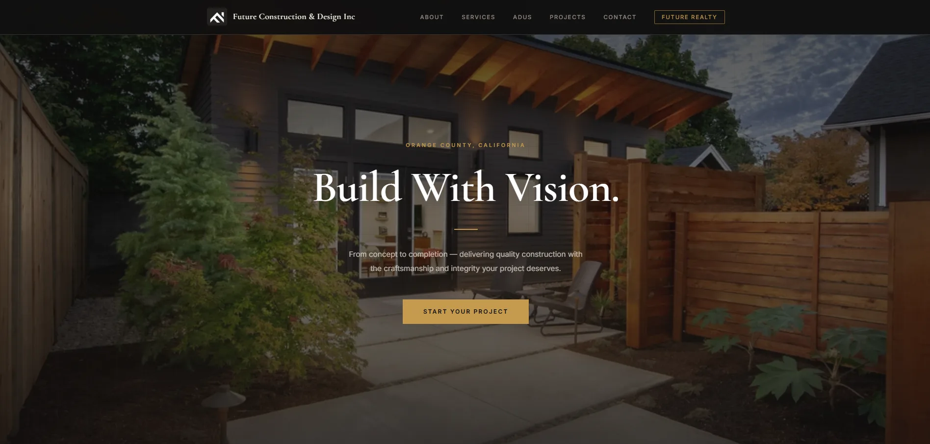 FCD Team website screenshot